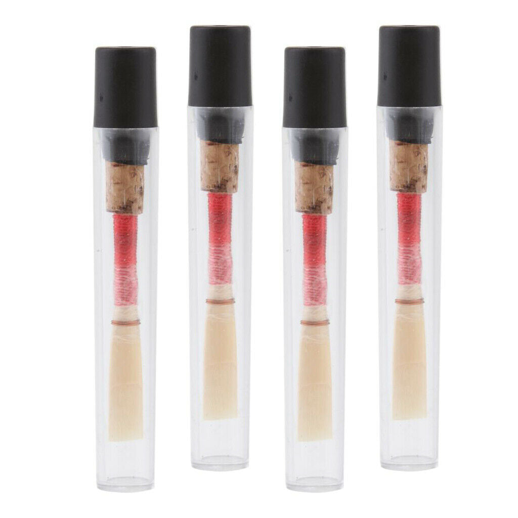 4 Packs Handmade Oboe Cork Reed Oboe Instrument Replacement Parts 82mm