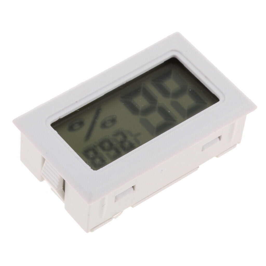 3 pices Digital Temperature Humidity Meter Gauge Mini Thermometer Hygrometer LCD