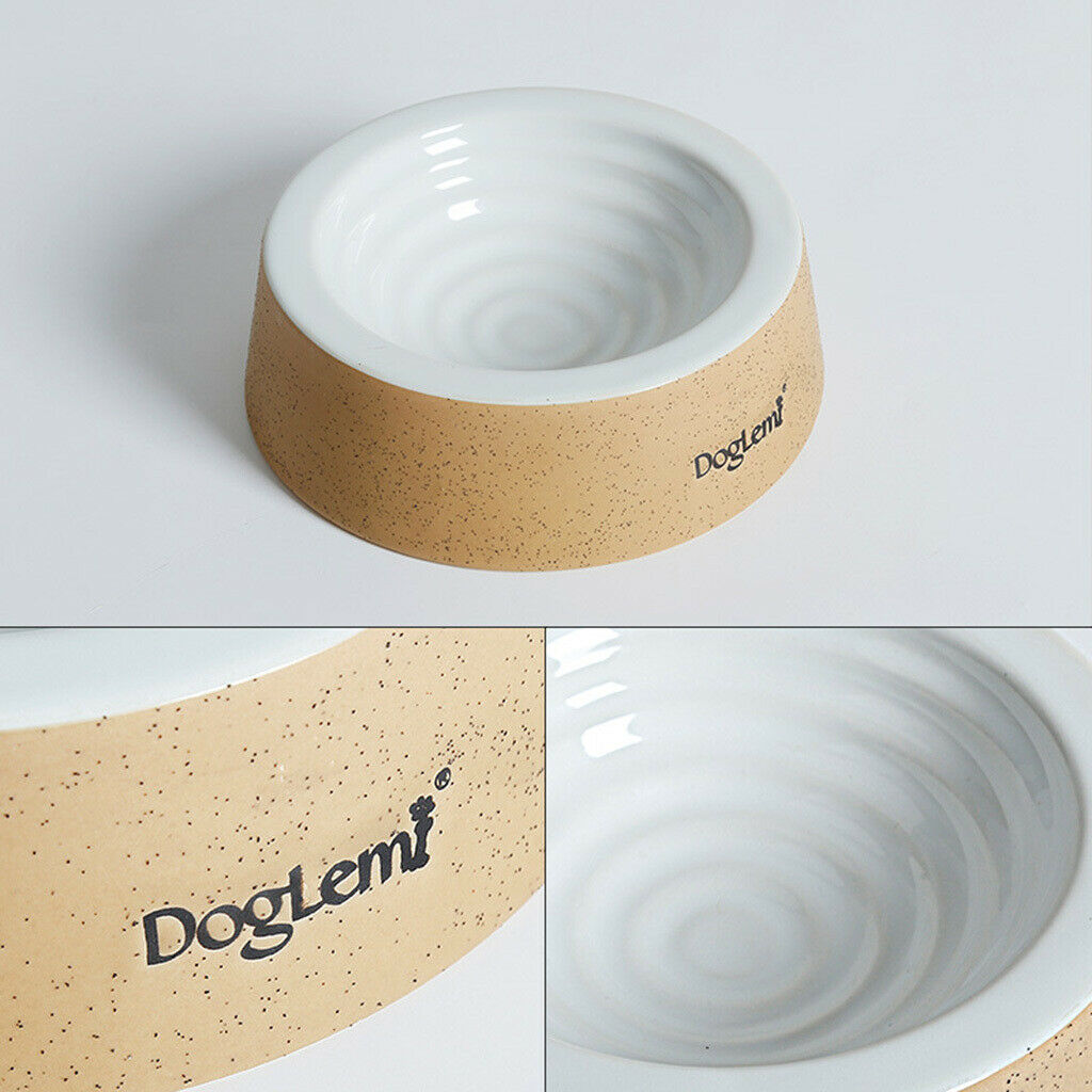 Pet Dog Feeder Cat Water Bowl Feeding Bowl Dish Container Type 3