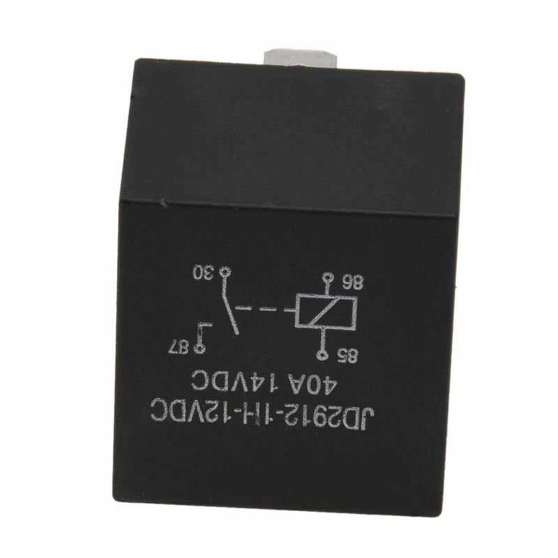 40A DC 12V 4 Pins SPST Truck Car Alarm Audio Relay JD1912 G7H2H2