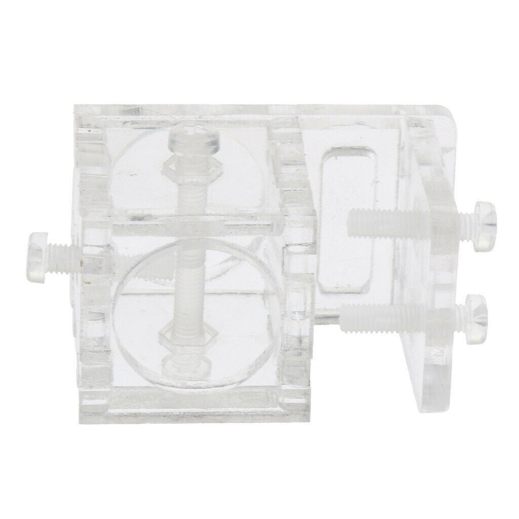 Acrylic Aquarium Fish Tank Water Hose Clip Outflow Inflow Pipe Clip Holder
