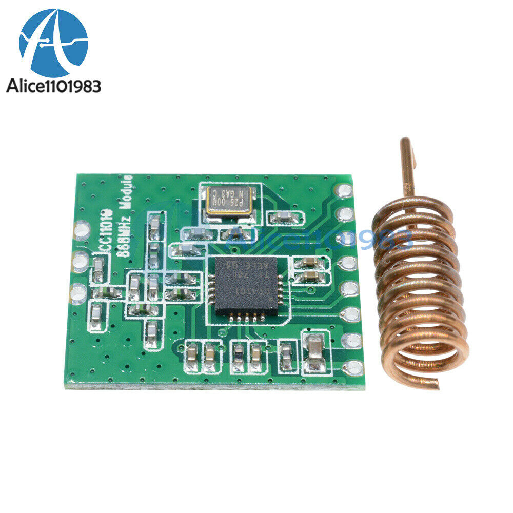 5PCS CC1101 Wireless Module Long Distance Transmission Antenna 868MHZ M115