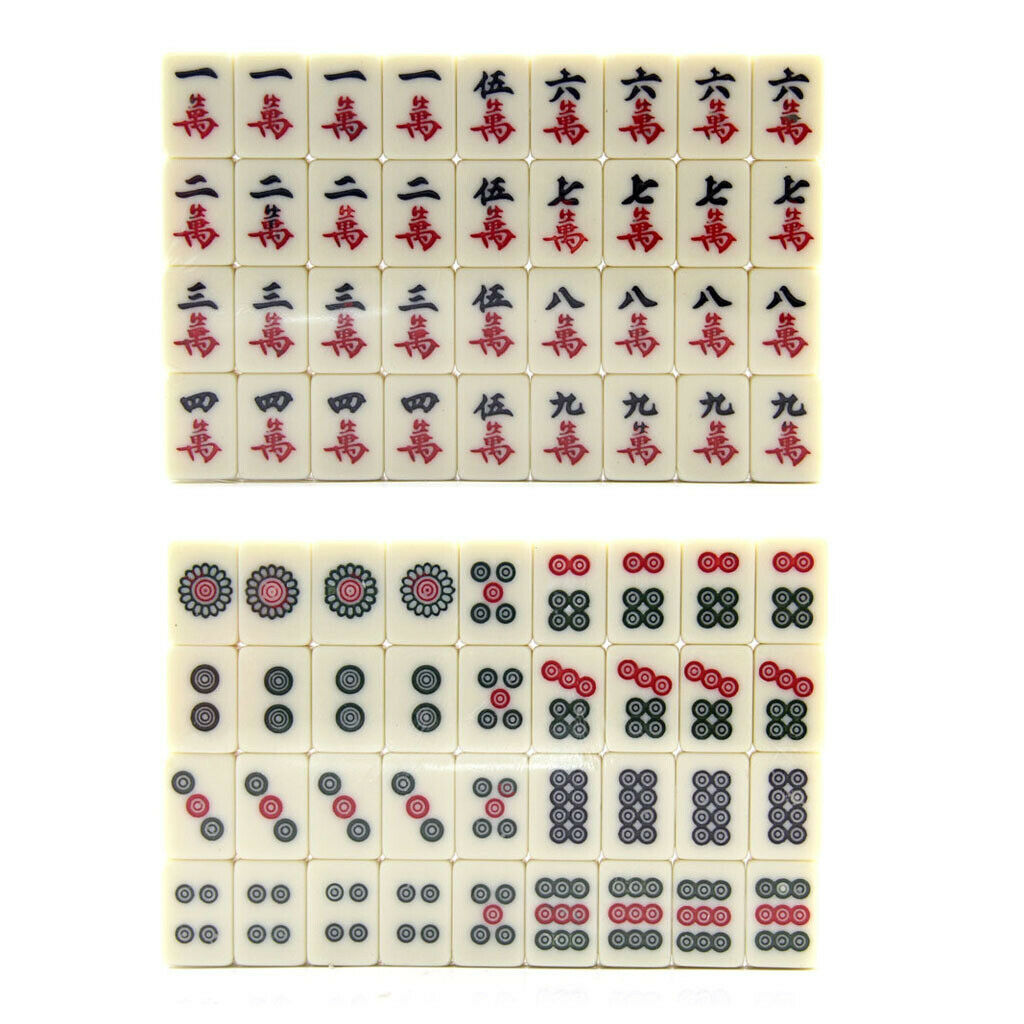 Chinese Mahjong Mahjongg Mah Jongg Mah-Jongg Majiang Travel Board Tile Game Set