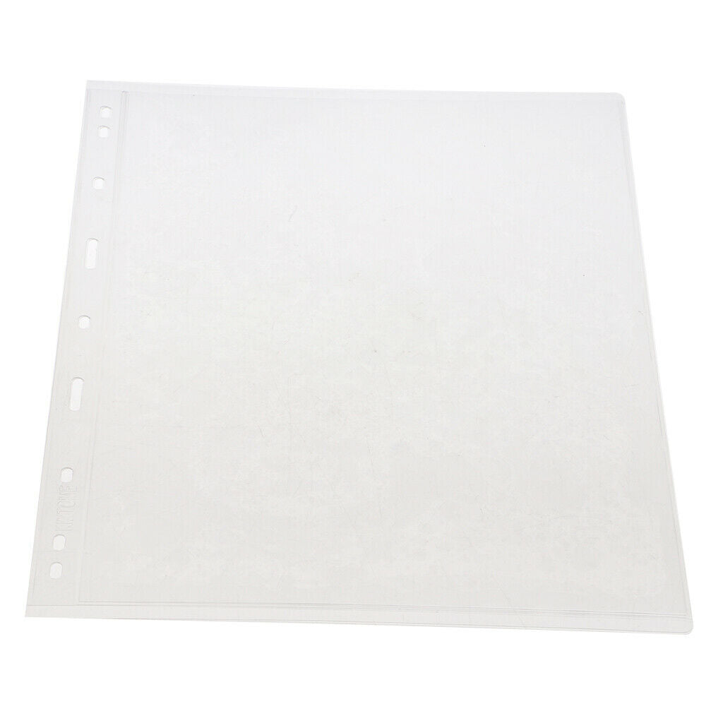 Banknotes Money PVC Page Of Paper Money Coin Album Loose-leaf Inners 1 Line