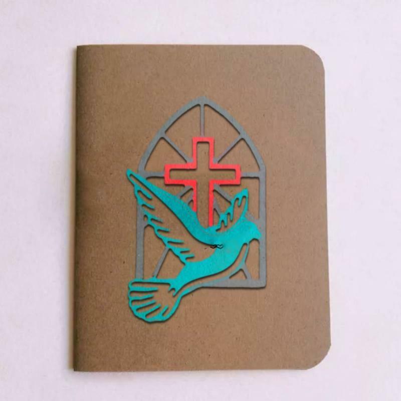 Christian Peace Dove Metal Cutting Dies Stencil Scrapbooking DIY Album Stamp
