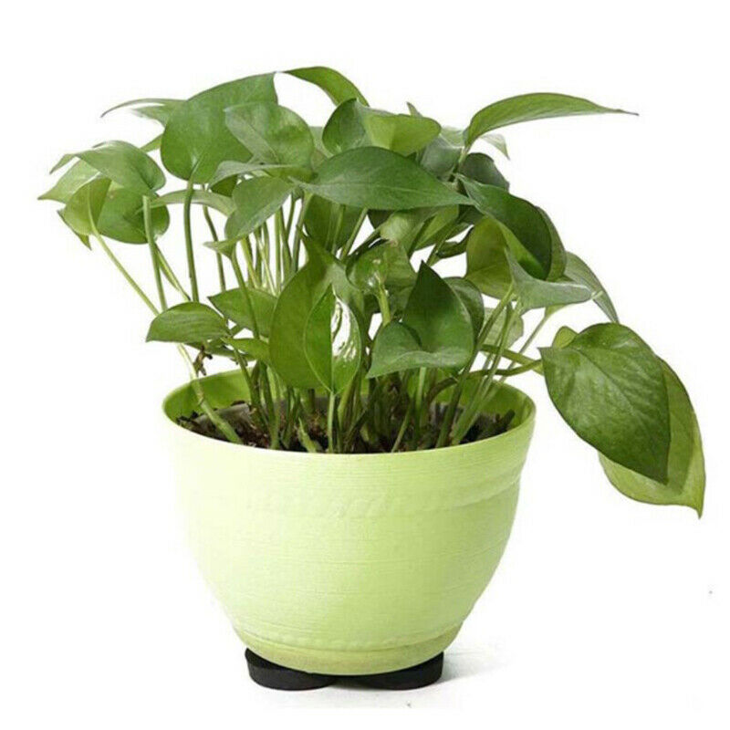 24Pcs Flower Plant Pot Feet Risers Rubber Pot Mat Invisible Plant Pots Risers DF