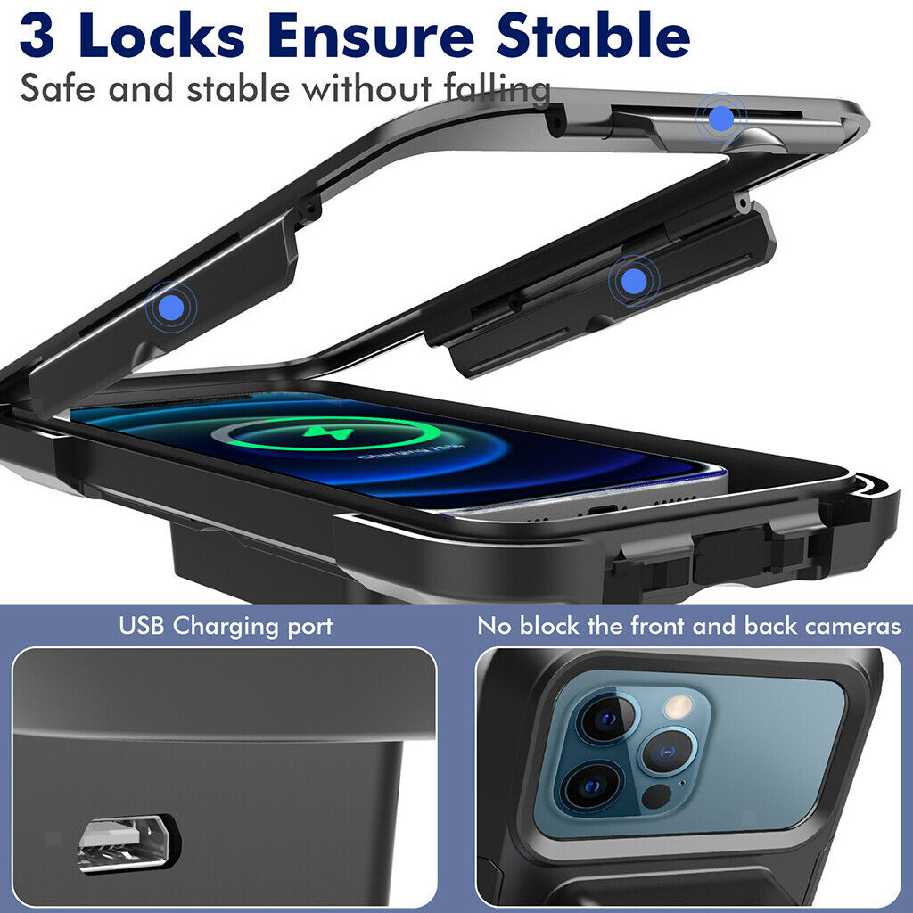 Biking Moble Phone Holder Support Easy Install Cycle Accessories Shockproof