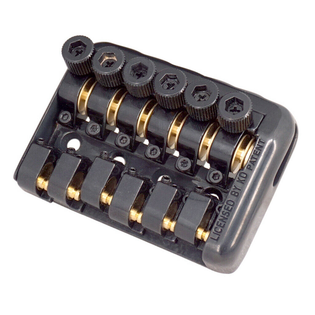 1 Set New Headless Guitar Bridge Tailpiece w/ Nut Roller Saddle Accessory