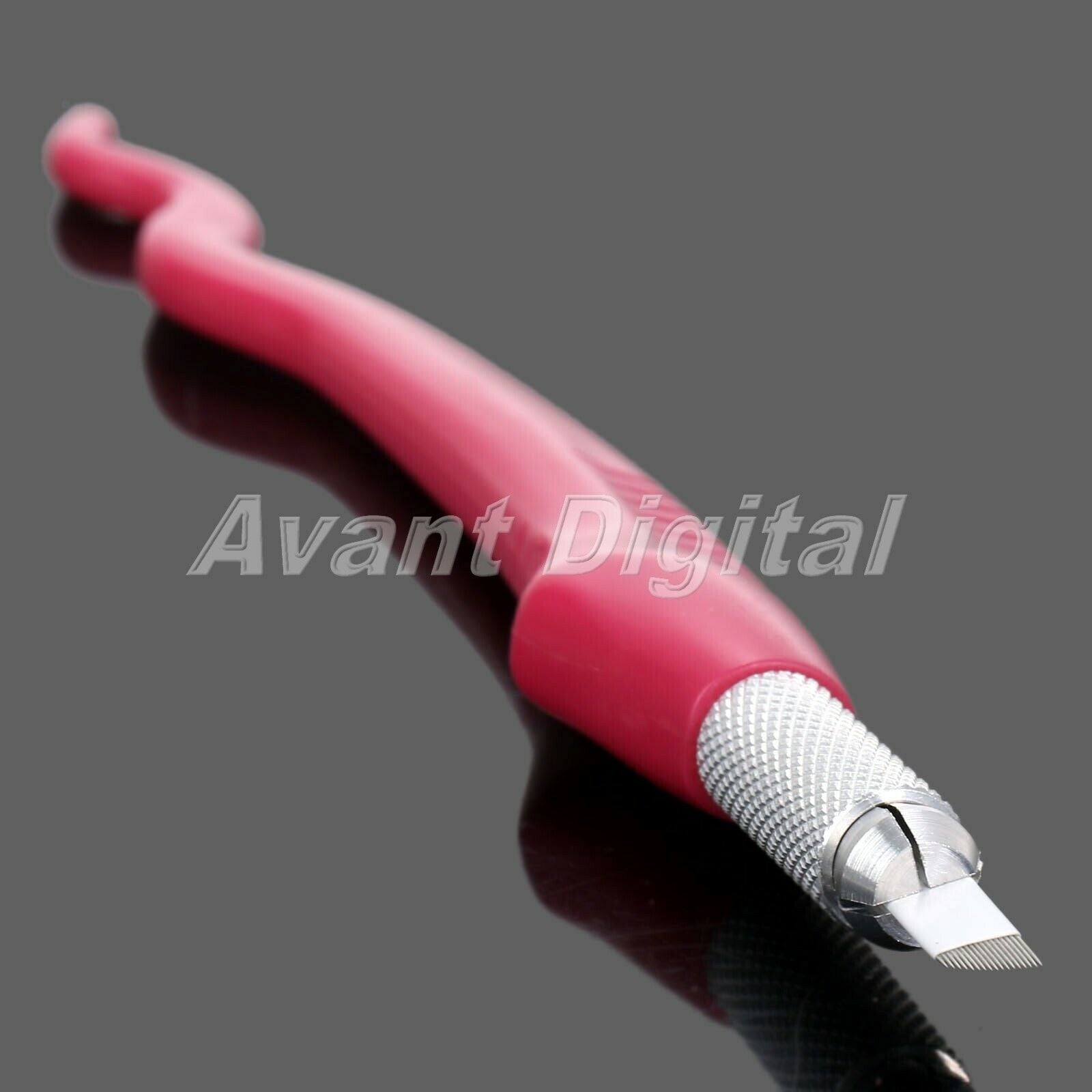 Manual Microblading Tattoo Pen Eyebrow Pen Rose Red Streamline Permanent Makeup