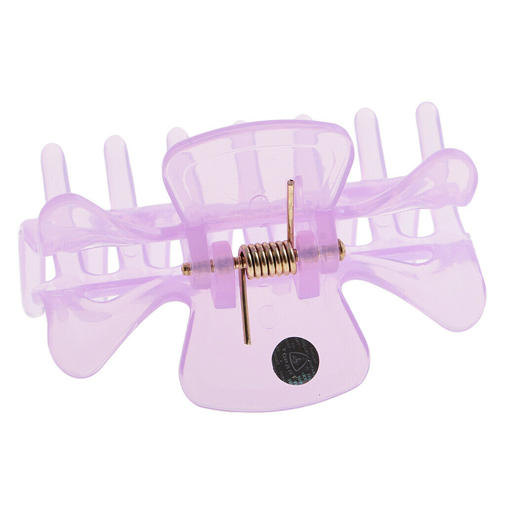 10pcs Plastic Hairdressing Hairdressers Butterfly Hair Claw Clip Clamps