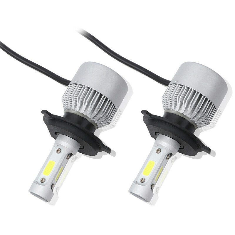 2x H4 HB2 9003 285000LM 1950W LED Headlight Kit Hi/Lo Beam Bulb High PowerFB Tt