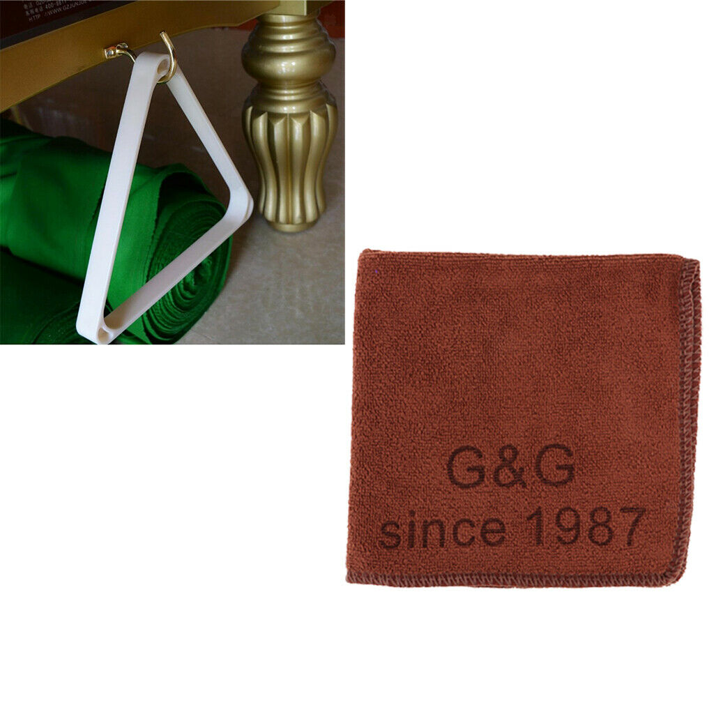 2.8 inch Small Brass Hook for Pool Table Rack Rest & Stick Ball Table Rain Clean