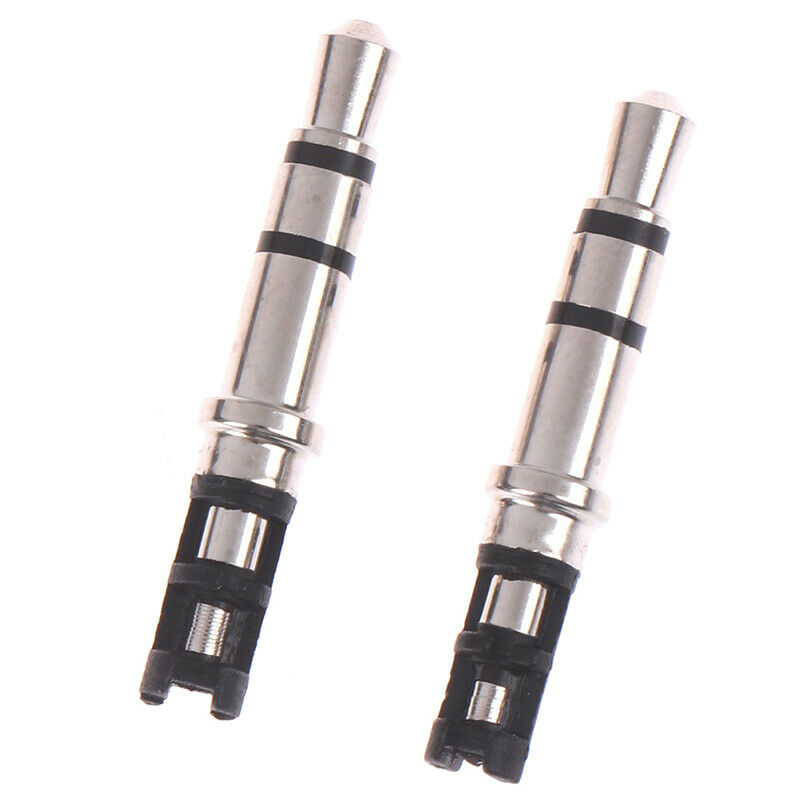 10Pcs 3.5mm 3 Pole Male Soldering Repair Headphone Audio Jack PDEAU