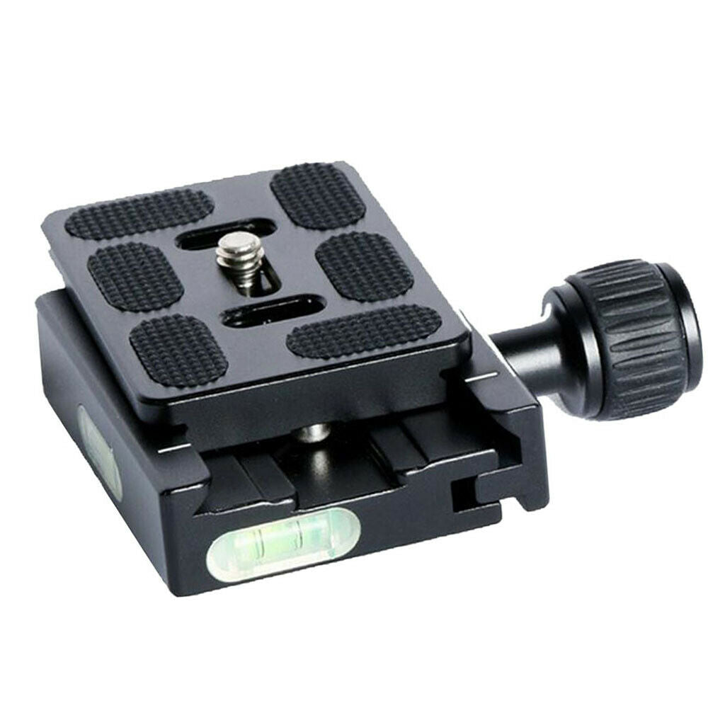 QR-60 Camera Clamp 60mm Quick Release Plate For Tripod Monopod Adapter New