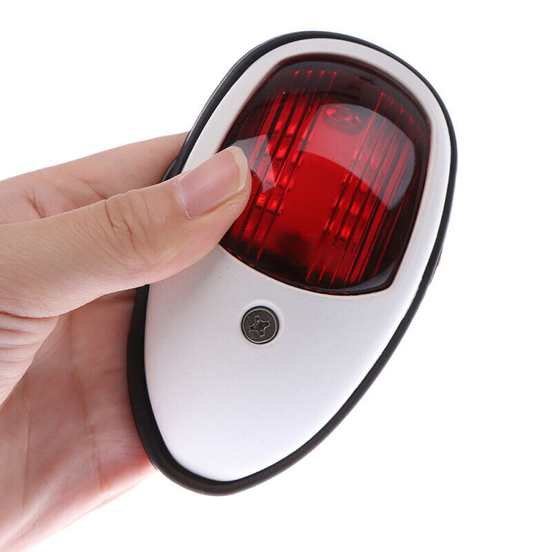2X LED Navigation Light Signal Warning Lamp Signal Lamp For Marine Boat YachBDA