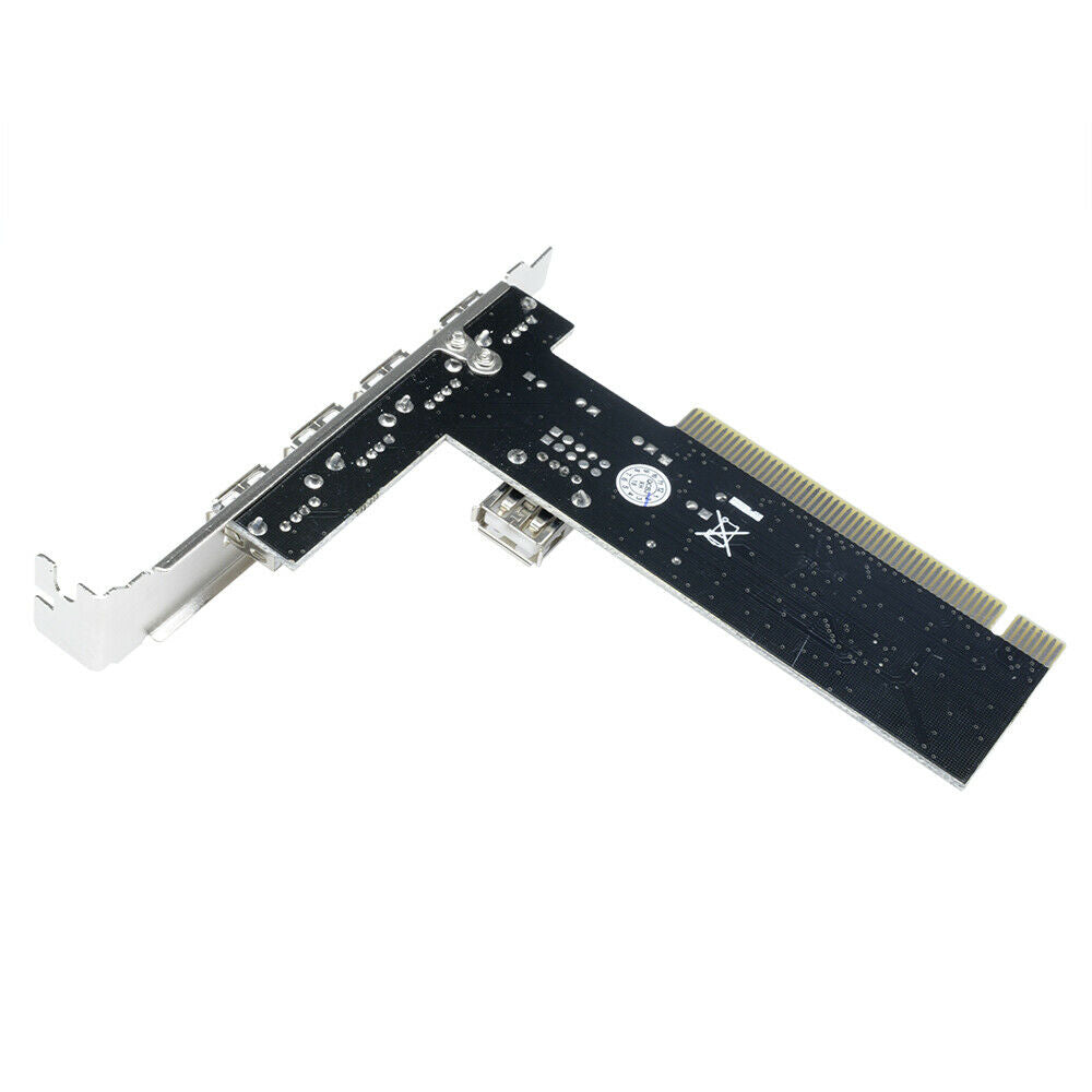 5 Port Hub Card Controller Adaptor Module Card High Speed 480Mbps PCI to USB 2.0