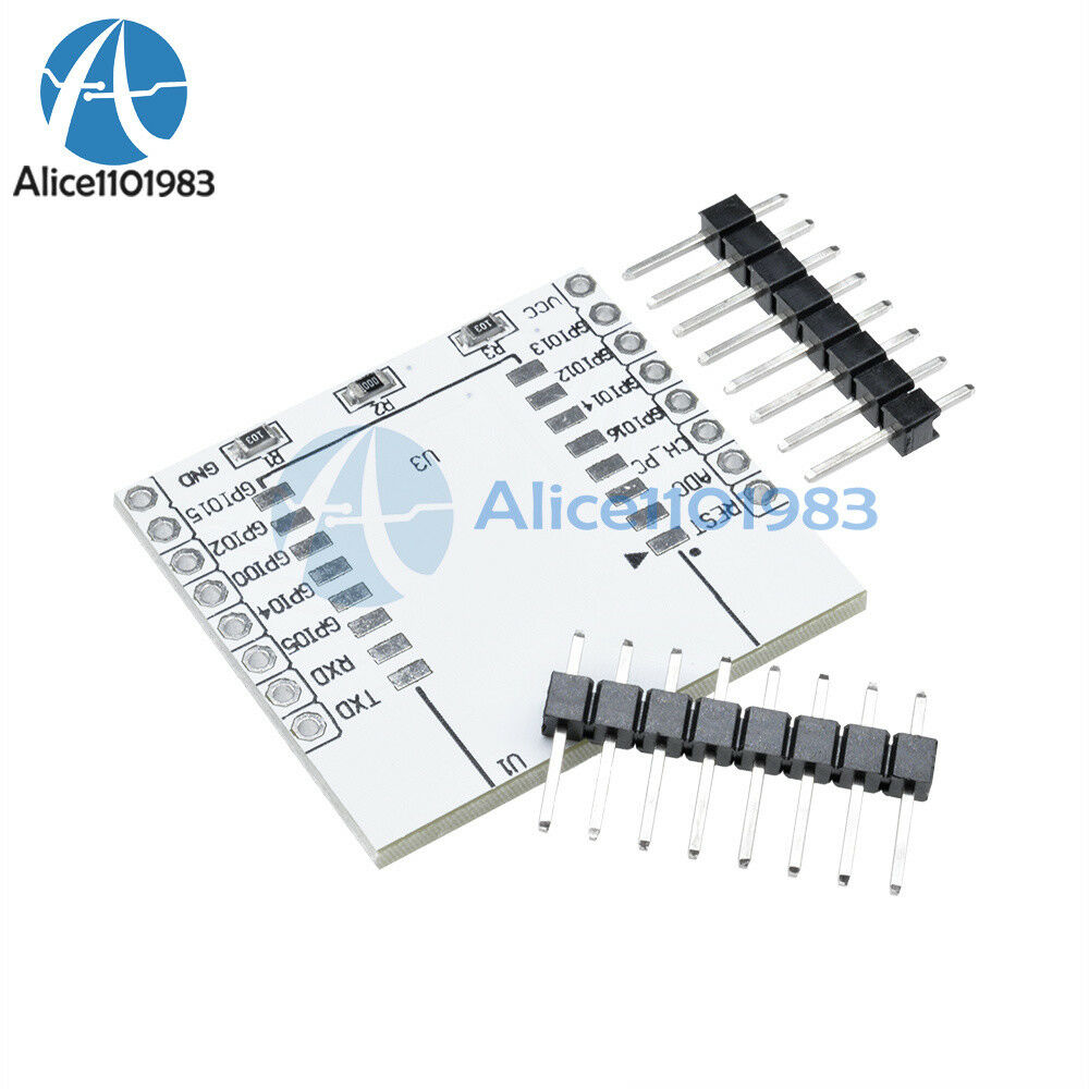 2PCS ESP8266 Serial WIFI Module Adapter Plate for ESP-07 ESP-08 ESP-12