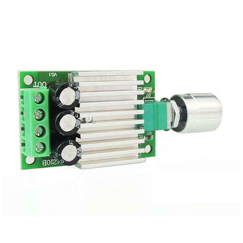 12V 24V 10A PWM DC Motor Speed Controller Adjustable Speed Regulator Switch