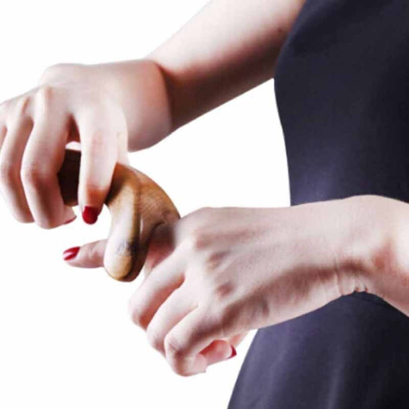 fragrant wood facial nose gua sha tool acupoint massagehand rollerspa mass.l8
