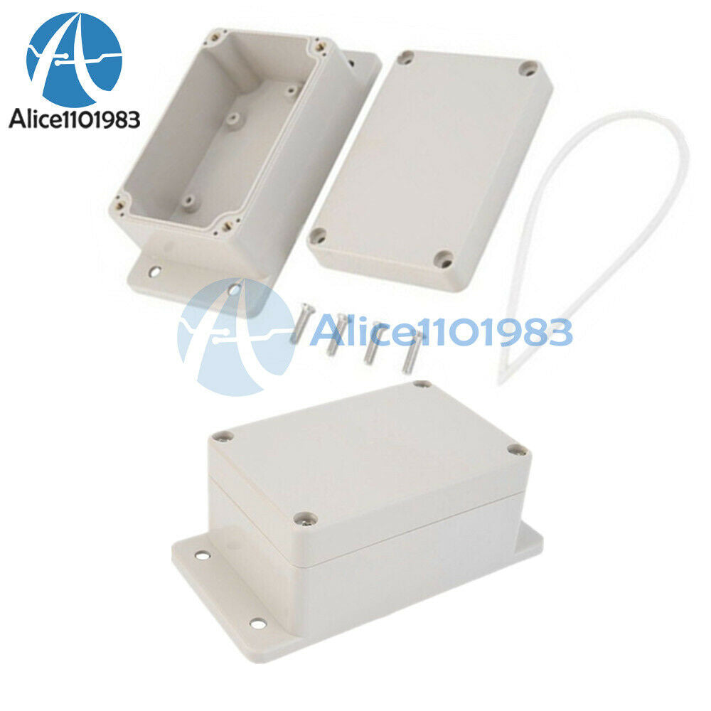 10PCS 100 x 68 x 50mm Plastic Electronic Project Box Enclosure Case Waterproof
