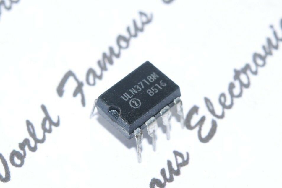 1pcs - SPRAGUE ULN3718M (ULN3718 / ULN3718N) DIP-8 IC - AUDIO POWER AMPLIFIER