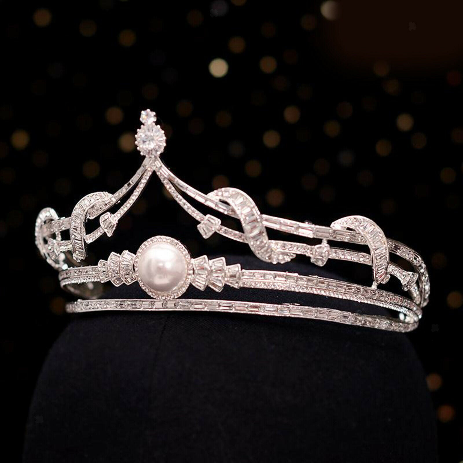 Bride Bridesmaid Headband Crystal Hair Band Prom Party Headwear Headdress
