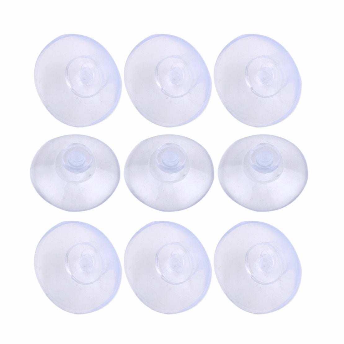 20mm  Suction Cups Clear Plastic Rubber Window Suckers Pads  50pcs