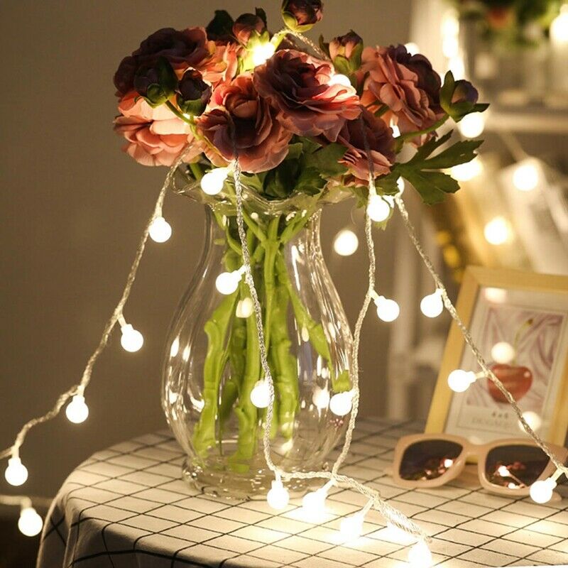 100 LED Light St Decorative Light St with Remote Control Suitable for Indoor aV8