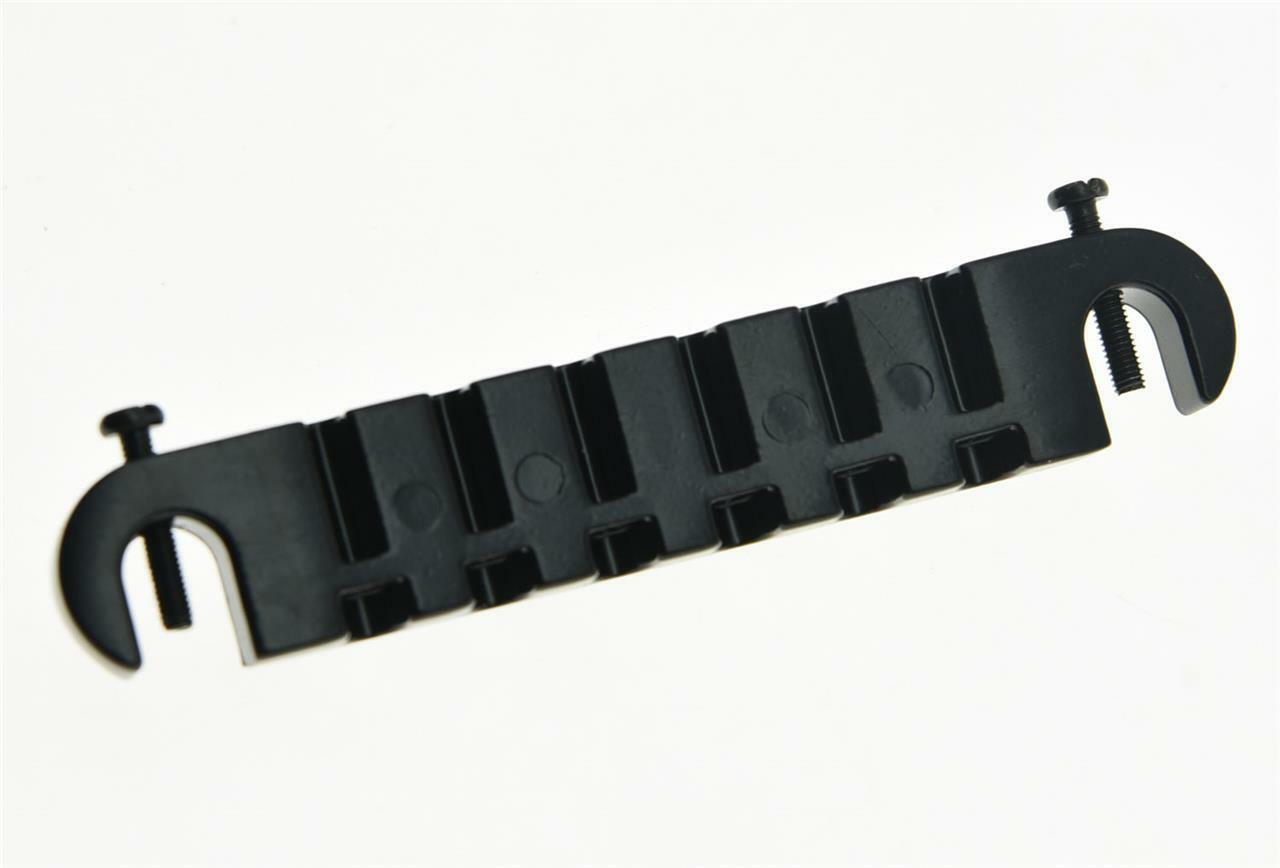 Black Wrap Around Electric Guitar Bridge Fits Epiphone LP Junior