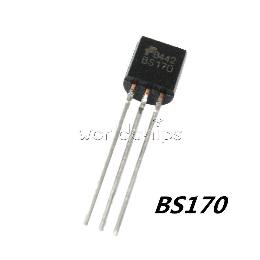 20PCS BS170 MOSFET N-CH 60V 500MA TO-92 FSC  NEW