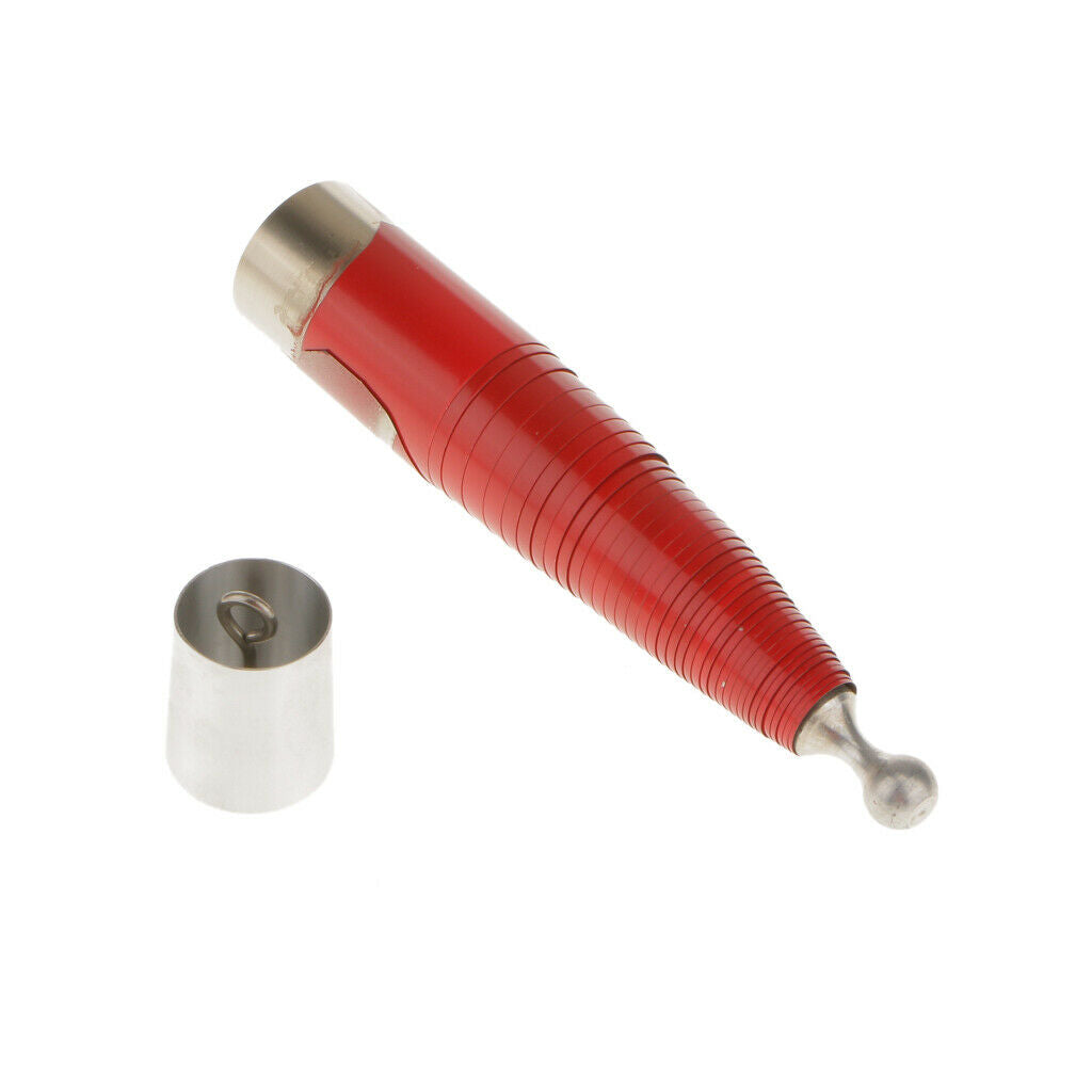 Stage Magic Trick Metal Disappearing Cane Wand Stick Red