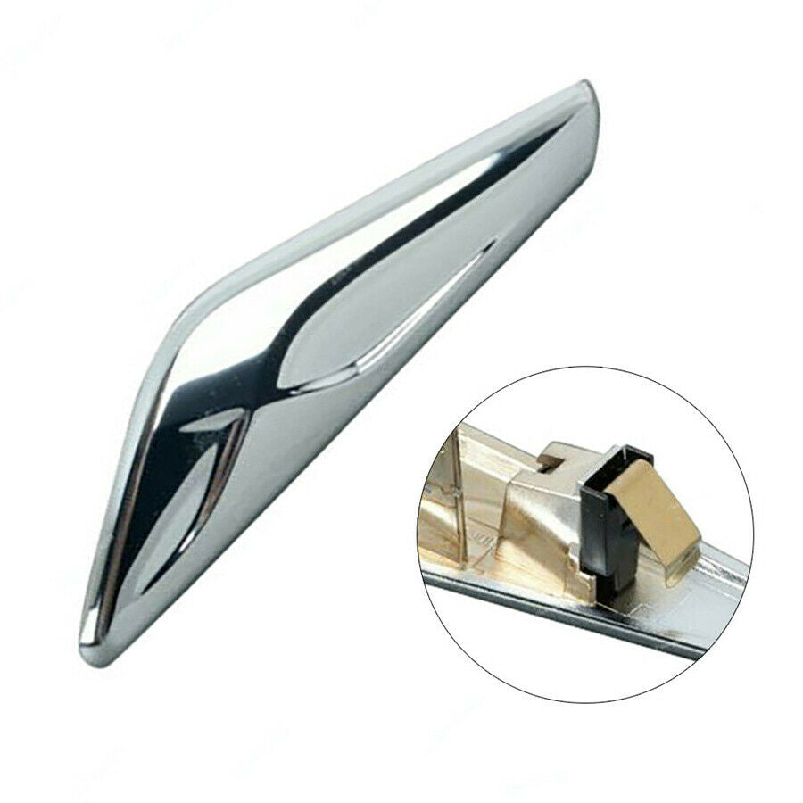 1× Car Decoration Front Right Side Fender Strip Trim Cover For BMW X3 X4 F25 F26