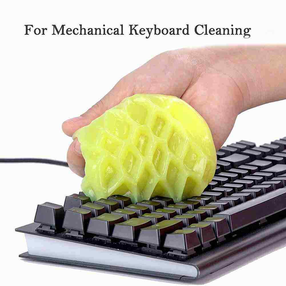 Magic Sticky Dust Dirt Cleaners Soft Glue Gum Gel Car PC Cleaning 7T6T U4D6