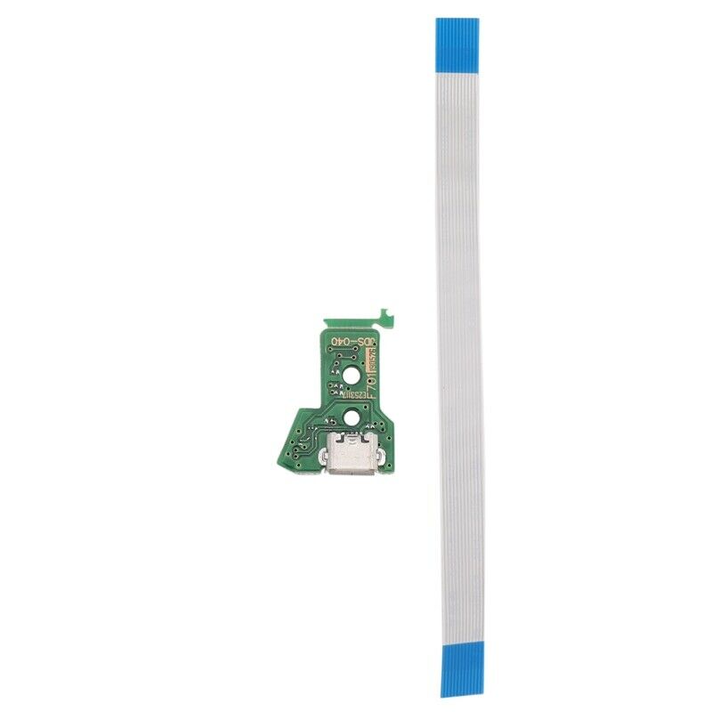 For PS4 Controller Micro-USB Charging Socket Circuit Board JDS-040 12-Pin CablY9
