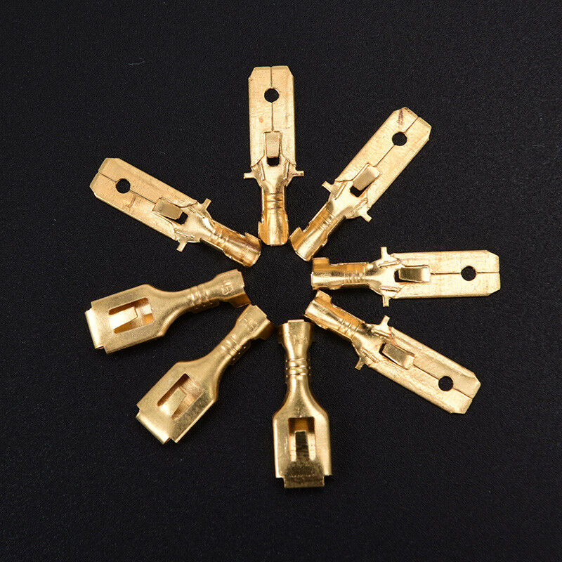6.3mm4pin automotive electrical wire connector male female cable terminal.l8