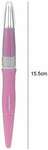 Mini Needle Felting Handle Holder with 3 Needles Wool Felt Embroidery DIY Tool