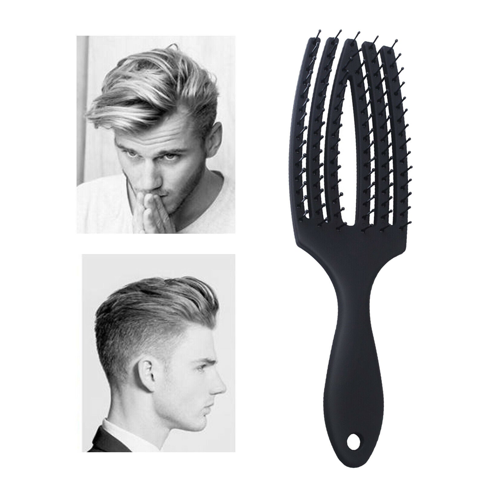 Paddle Vented Hair Brush for Men and Women Kids Great On Wet or Dry Hair