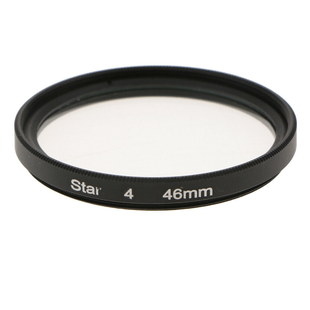 46mm Revolving 4 Point Rotated Star Light Cross Lens Filter Optical Glass