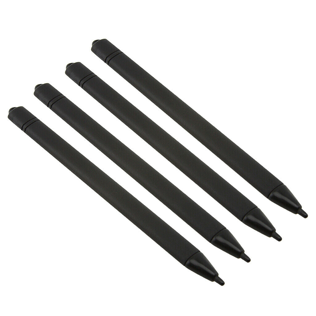 4x Replacement Stylus for Board 8.5 Inch and 10.5 Inch LCD Writing Tablet