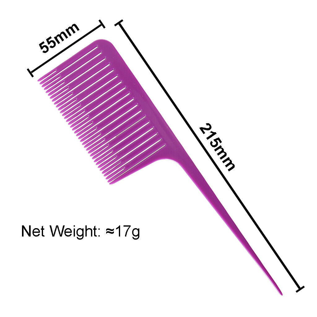 Professional Hair Comb Highlight Comb With Pin Tail Professional 21cm Long