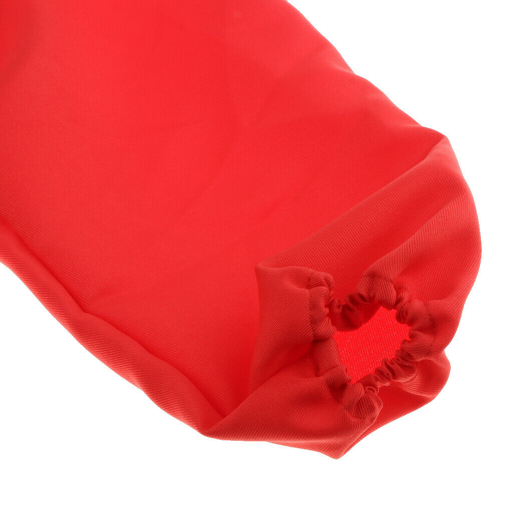 Children Kids Craft Art Apron Drawing Painting Cooking Smock Red