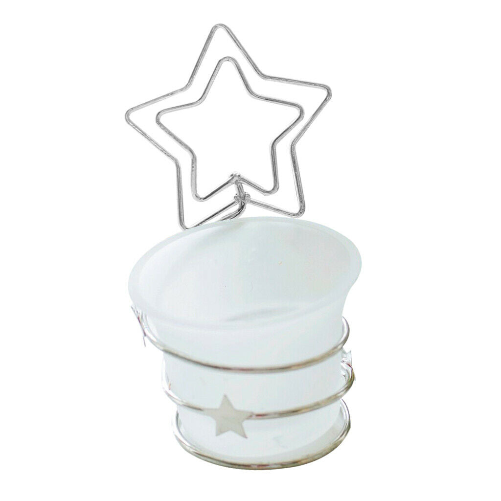 Star Candlestick Candle Holder Lantern Home Wedding Decor, Candle Holder