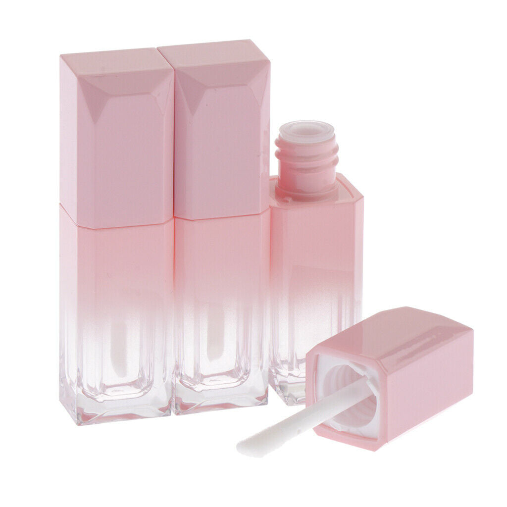 6Pcs 5ml Lip Gloss Tube Small DIY Sample Refillable Lip Balm Bottles for Lip