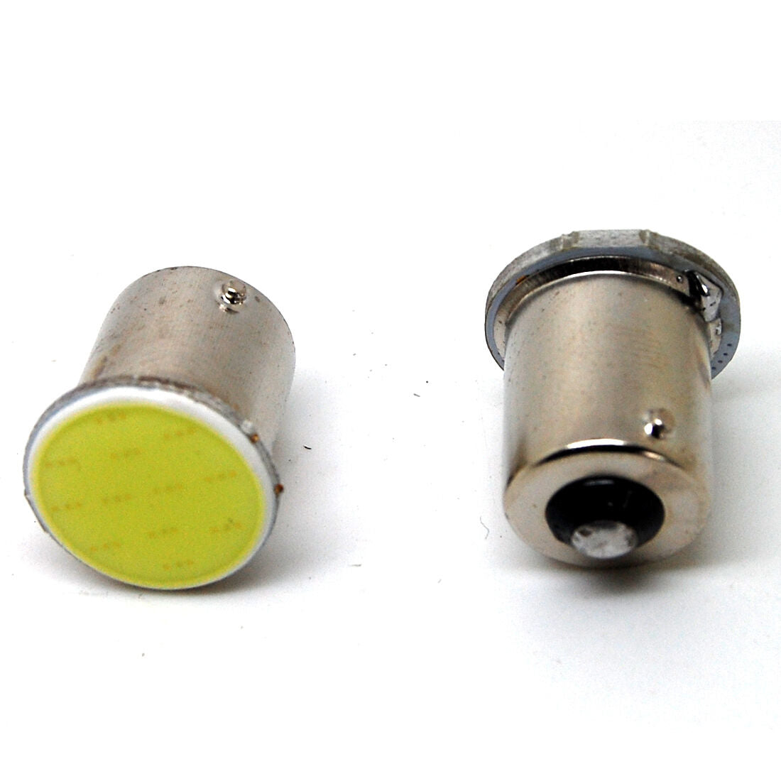 1156 89 Ba15s 12 chips COB LED Turn Signal Rear Light Car Bulb Lamp 12V YELLOW
