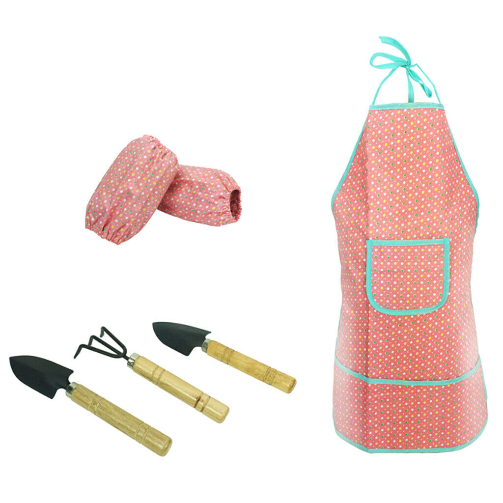 Gardening Tools Toys Rakes Shovels Trowel Apron Kits - Planting Digging Garden
