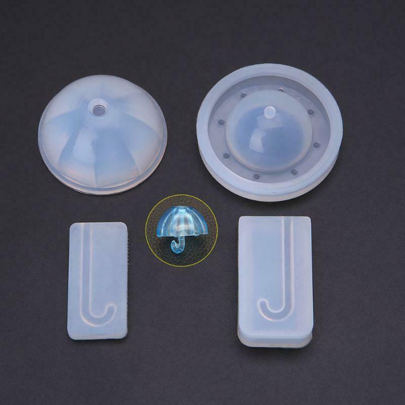 Silicone Mold Umbrella Handmade DIY Jewelry Making Fondant Cake Decoration Tools