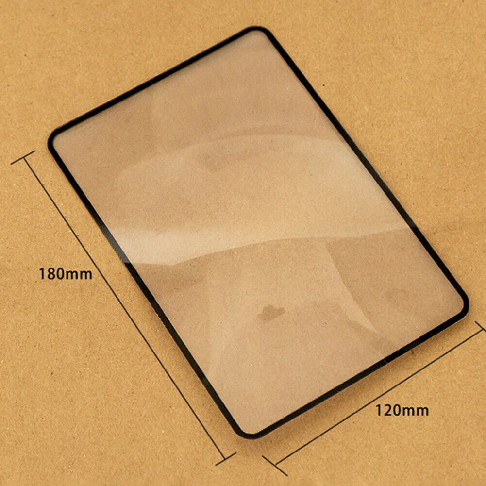 3X Book Page Magnification Magnifier Sheet Magnifying Reading Glass Lens @