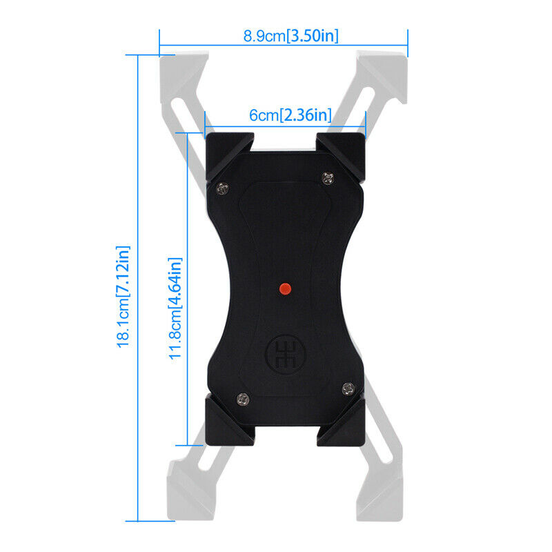 1PC One Button Lock Motorcycle Bikes Handlebar Phone Holder USB Charging Bracket