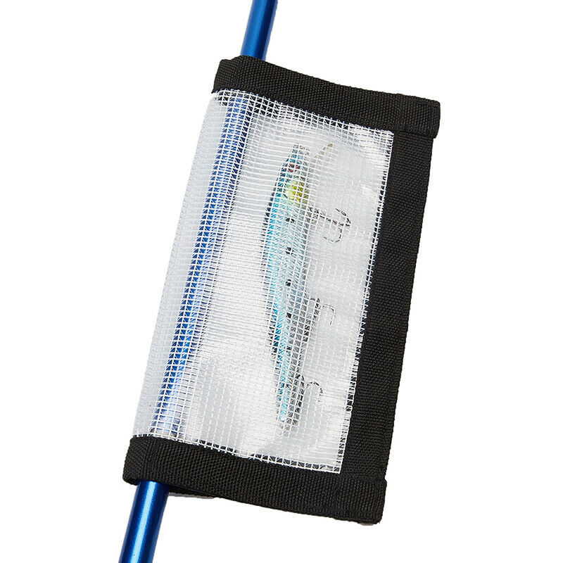 Transparent PVC Lure Fishing Hook Protective Wraps Cover Fishing Lures BagFCA