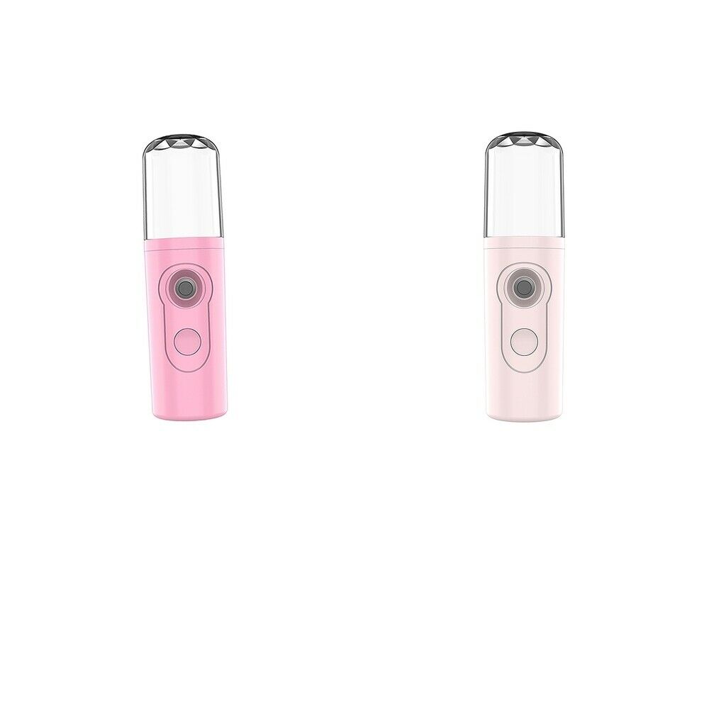 Set of 2 Mini Facial Humidifier Spa Moisturizing Nano Face Sprayer Skin Care